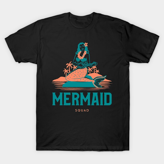 Mermaid Squad T-Shirt by LadySaltwater